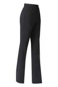 SHWT002   訂購西裝褲女春夏垂感上班黑色職業褲   直筒高腰正裝   黑色顯瘦工作休閒褲